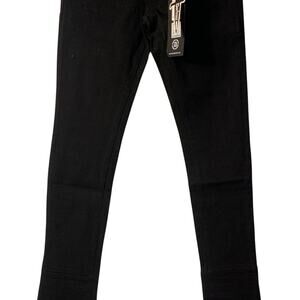 Doctrine Superstack Jet Black Mens Jeans Size 40